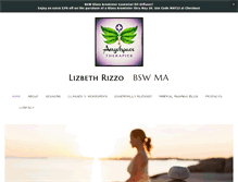 Tablet Screenshot of lizbethrizzo.com